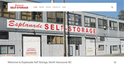 Desktop Screenshot of e-storage.ca